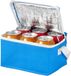 Merkloos Bullet mini koeltas voor sixpack blikjes - 3,5 liter - blauw
