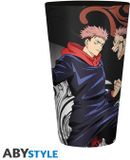 Jujutsu Kaisen Itadori & Sukuna Unisex Drinkglas - meerkleurig - Glas