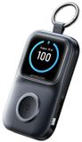 Joyroom JR-W19 Powerbank, 5000mAh, USB-C, Lightning, draadloos, voor smartwatches. Sneloplader voor iPhone & Apple Watch, Samsung & Galaxy Watch, Google & Pixel Watch. Zwart