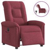 VidaXL Accent Chair Red Fabric