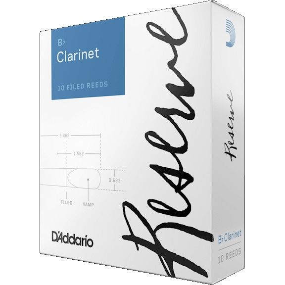 D'ADDARIO Reserve Bb Clarinet Reeds 3.5+