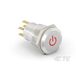 TE Connectivity 6-2213766-6 TE AMP Interrupteur à bouton-poussoir lumineux 1 pc(s) Plateau