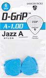 D-Grip Janicek D-Grip Jazz A Plectrum - 1.00 mm - 6-pack
