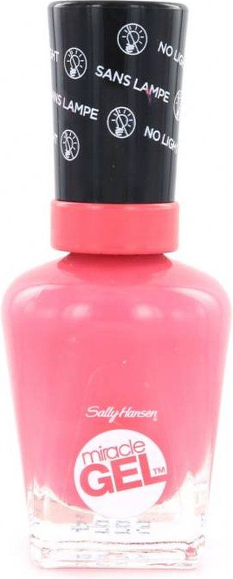 Sally Hansen Miracle Gel Nagellak - 210 Pretty Piggy - Roze - 14.7 ml