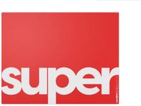 Pulsar Superglide Glass Mousepad V3 Type-S - Gaming Muismat - Rood - Maat: L