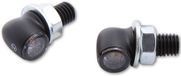 HIGHSIDER Pro Proton Two LED Clignotant/Feu de position Noir/Fumée 2en1, homologué E (set)