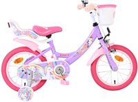 Volare Volare unicorn kinderfiets - meisjes - 14 inch - paars