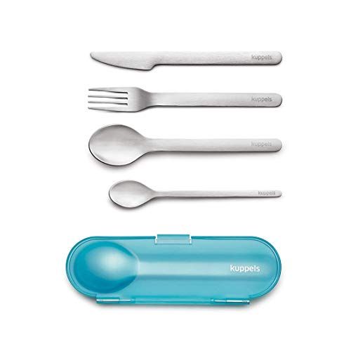 Kuppels TO GO Bestekset - 4-delig - 18/0 RVS - 1 persoon