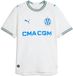 PUMA Olympique Marseille 2026/27 Authentic Home Shirt Men's White/Blue Polyester Size S