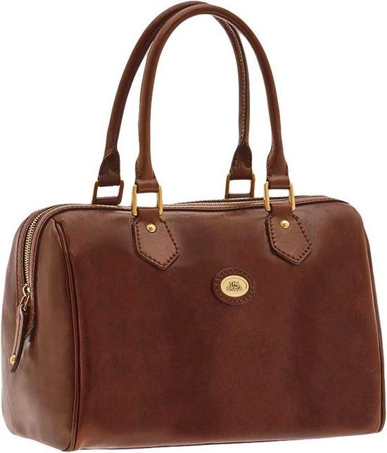 The Bridge Story Donna Ladies Barrel Handbag - Brown