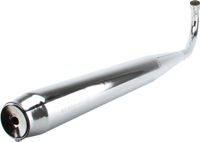 Citomerx Zündapp Aangepaste uitlaatsysteem, chroom, 70/1030/36 mm, gesloten model, voor Zündapp CS, GTS, KS 50, type 448, 529, 540