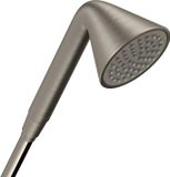 Hansgrohe handdouche Axor, 85 mm, 1 straal, roestvrijstalen look