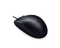 Optische Logitech Optische muis met USB-aansluiting, ergonomisch ontwerp, eenvoudig te bedienen, zeer nauwkeurige sensor en duurzame materialen