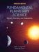 Fundamental Cambridge University Press Fundamental Planetary Science