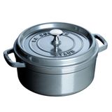Stof Staub Ronde stoofpan 2,5 l, grafiet grijs