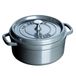 Stof Staub Ronde stoofpan 2,5 l, grafiet grijs