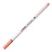 STABILO Pen 68 Brush, premium brush viltstift, abrikoos, per stuk