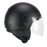 CGM 191a Pix Mono Long Screen Open Helm Zwart XL