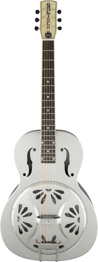 Gretsch G9221 Bobtail Round-Neck Ac/Elec Steel Body Resonator Guitar