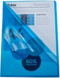 Exacompta 2x Pak van 50 L mappen - gladde PVC 13/100e - A4 - Geassorteerd