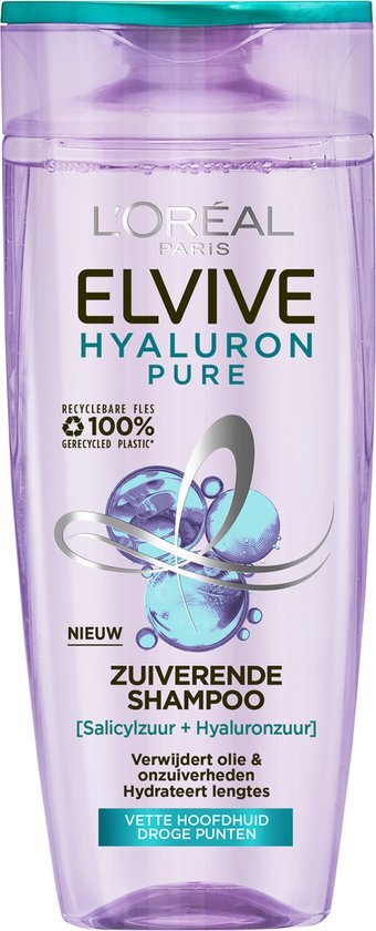 L&#39;Or&#233;al Paris Elvive Hyaluron Pure Zuiverende Shampoo - 250ml