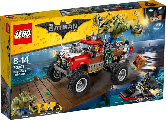 lego Batman Movie Killer Croc monstertruck 70907