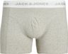 Jack & Jones Boxershorts 3-pack Effen Zwart Katoen/Elastaan Maat XL