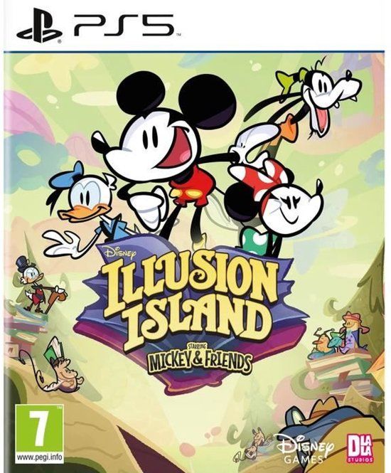 just for games Disney Illusion Island met Mickey en zijn vrienden - PS5-game