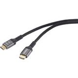 SpeaKa Professional SP-13125604 Câble HDMI Câble de connexion HDMI Connecteur HDMI-A 1,50 m Noir 4K UHD