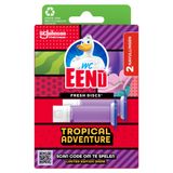 WC Eend Fresh Discs Duo Navulling Tropical Adventure 72 ml