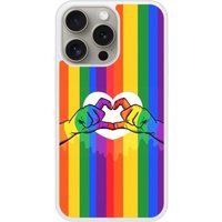 iPhone 15 Pro LGBT Bedrukt siliconen hoesje
