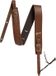 Gibson The Troubadour Lederen Gitaarband Bruin