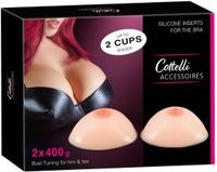 Cottelli Accessoires Siliconen borsten voor dames Skin Color Light One Size