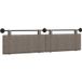 Maison Exclusive Tête de lit suspendue gris PU antique