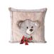 Boltze Home Kussen met pluche diermotief Leon, 35 x 35 cm