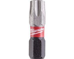 Milwaukee Shockwave Impact Duty TX40 x 25mm Screw Bit Set - 25 Pieces