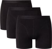 Björn Borg Microfiber Boxers Lange Pijpen (3-pack) - Zwart