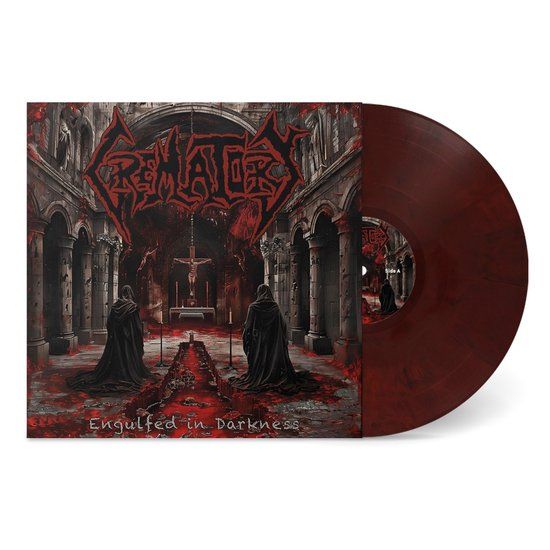 Engulfed Crematory Engulfed in Darkness LP Limited Edition Gekleurd Vinyl