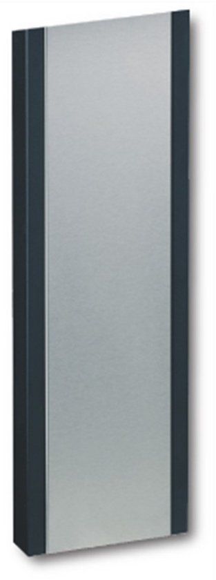 Allux Brievenbusstatief Allux 1001 zwart / rvs