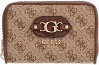 Guess Samantha Medium Damesportemonnee Bruin Vrouw
