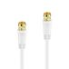 sonero X-SATC010-050 coax-kabel 5 m F-type Wit