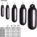 Talamex Défense de quai anthracite, Taille : 30 x 90