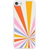Apple iPod Touch 5/6 Circle rainbow bedrukt siliconen hoesje