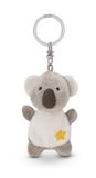 Sleutelhanger Koala Sleutelhanger met Ster 5 cm - grijs