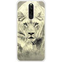 Lionne Verstevigd hoesje met sublimatie bedrukking, compatibel met Xiaomi Redmi Note