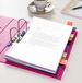 Oxford pochette brochure, DIN A4, PP, 0,05 mm, grainé, Transparent, 100 pièces