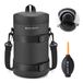 K&F Concept Sac étanche et antichoc avec fermeture éclair - Sac polyvalent pour objectif DSLR - Diamètre et hauteur en bas, noir., Housse pour objectif d'appareil photo