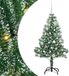 VidaXL Kunstkerstboom Sneeuw Gevlokt met LED Licht 150 cm