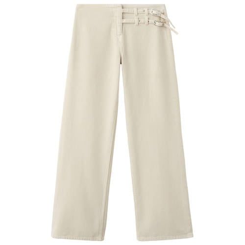 MANGO TEEN wide leg jeans - beige