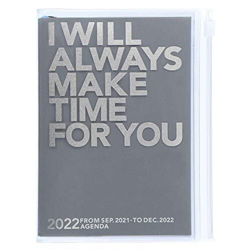 MARK'S 2021/2022 Taschenkalender A6 vertikal, MAKE TIME // Gray